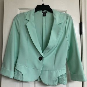NWT Seafoam Green Stoosh Blazer- Medium